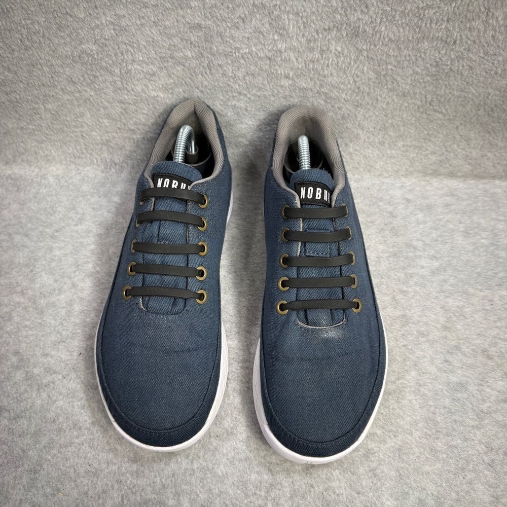 Nobull Shoes Womens Size 8 Denim Blue Low Top Crossfit Workout Running Sneakers - Picture 3 of 10